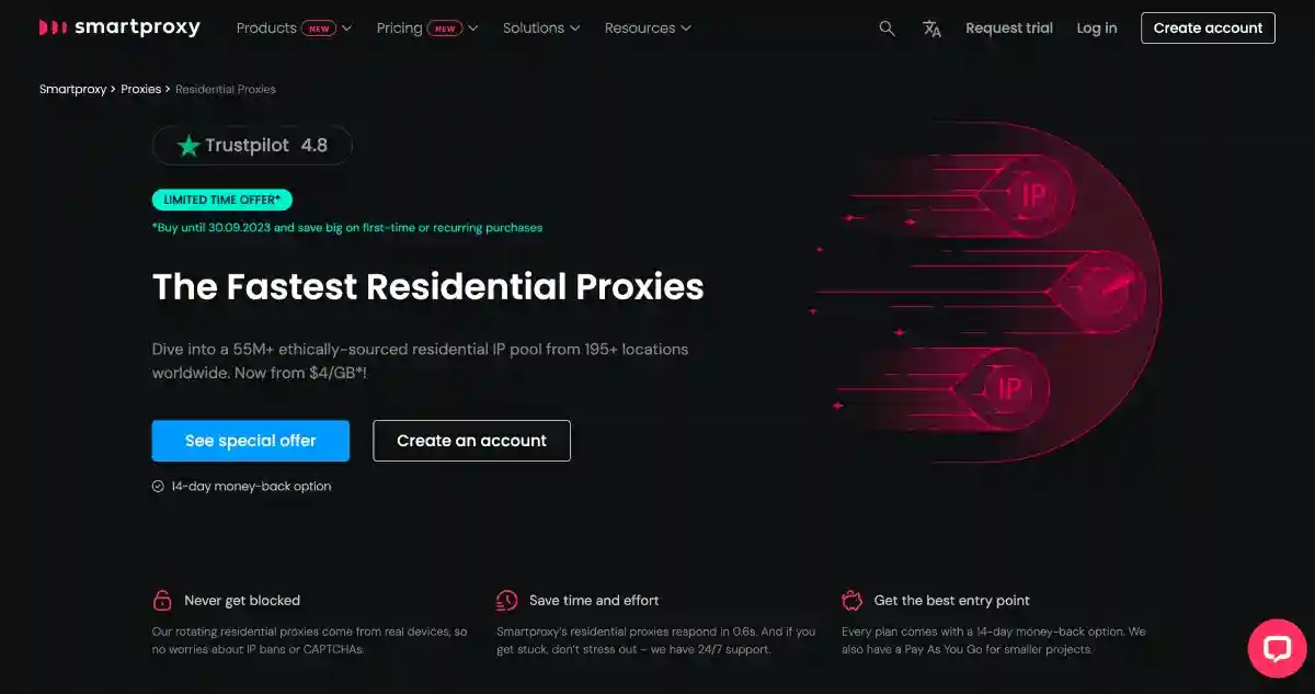 SmartProxy Residential Proxies
