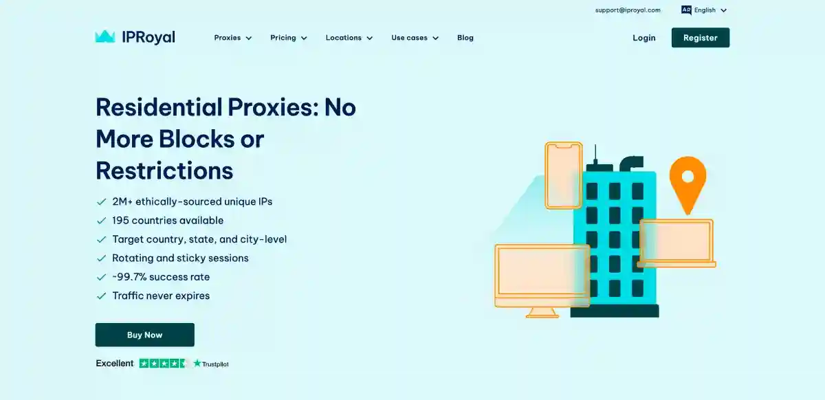 IPRoyal residential proxies