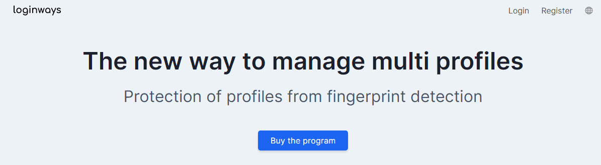 loginways multiple profile management