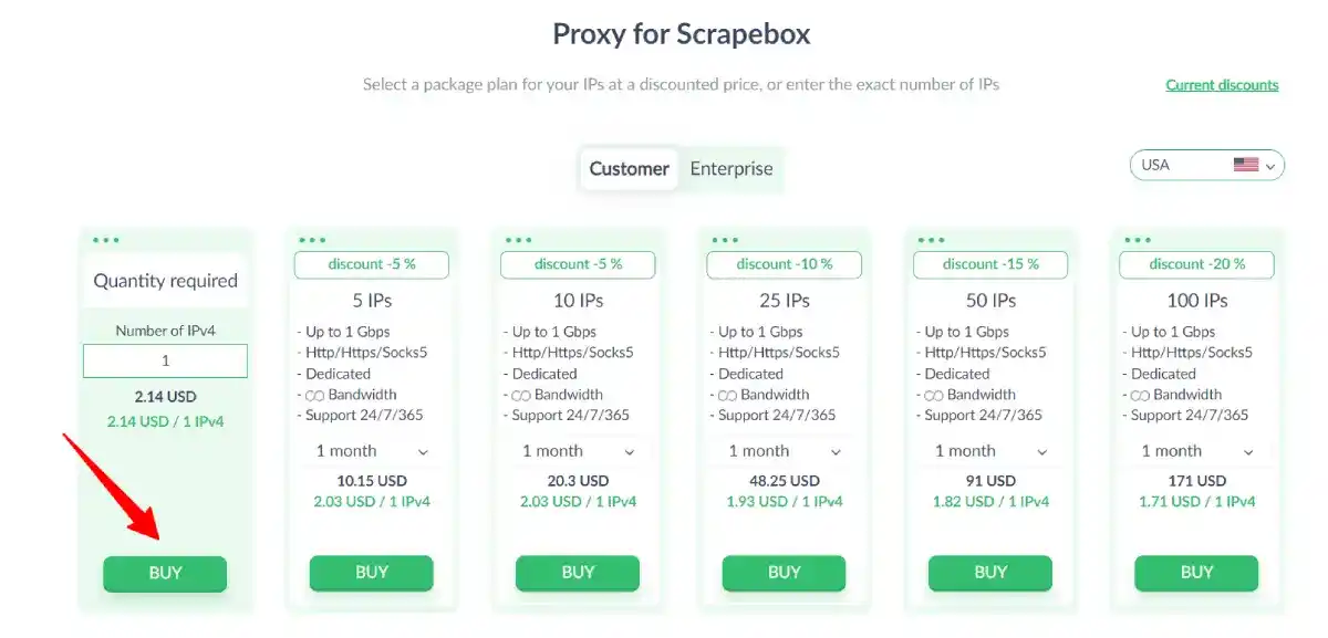 proxyseller scrapebox proxies