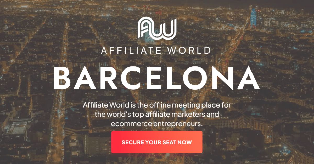 affiliate world europe awe barcelona