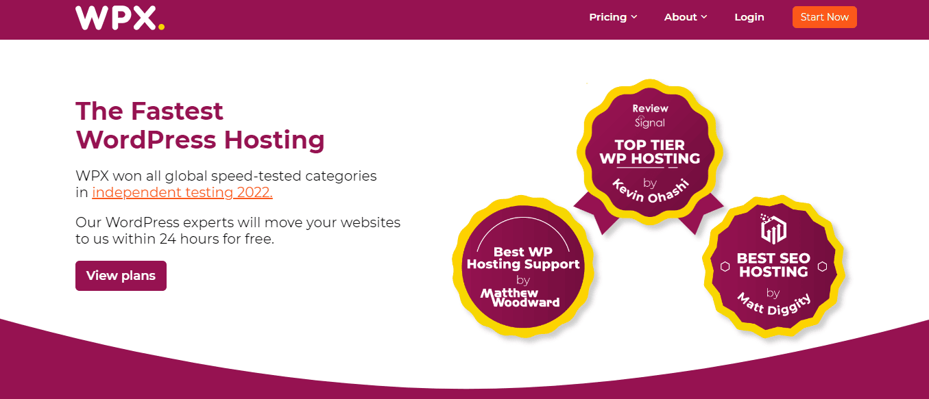 WPX Hosting best hosting site