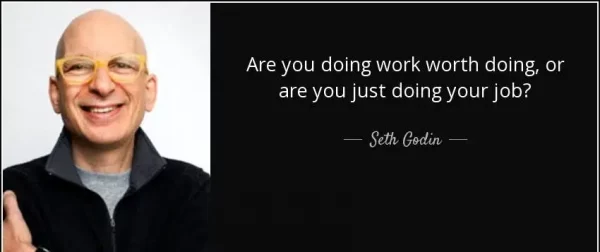 Seth Godin Dream big and do something