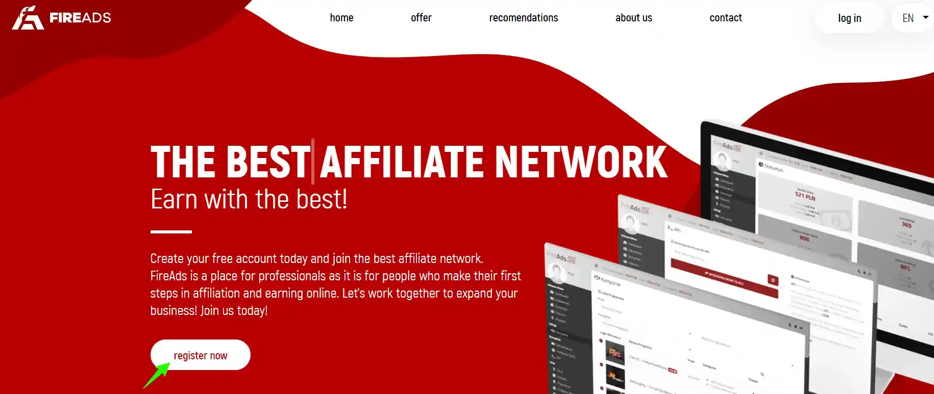 Fireads Affiliate Network