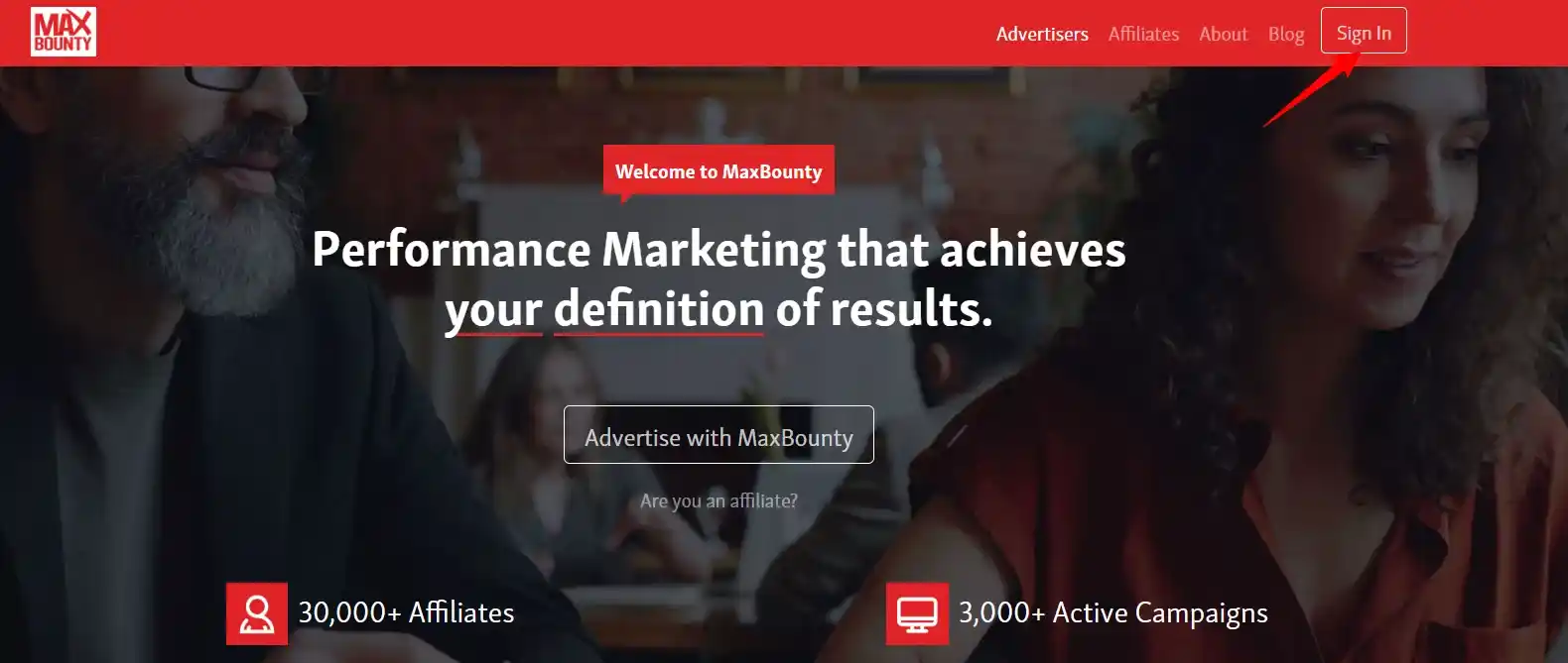 Maxbounty  CPA affiliate marketing 