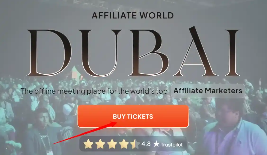 Buy Tickets for Affiliate World Dubai