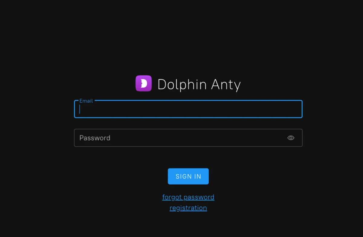 Login to Dolphin anti browser
