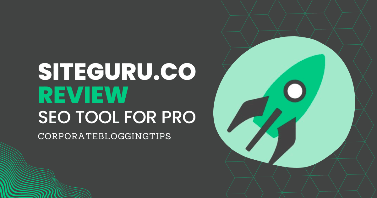 SiteGuru co Review blog