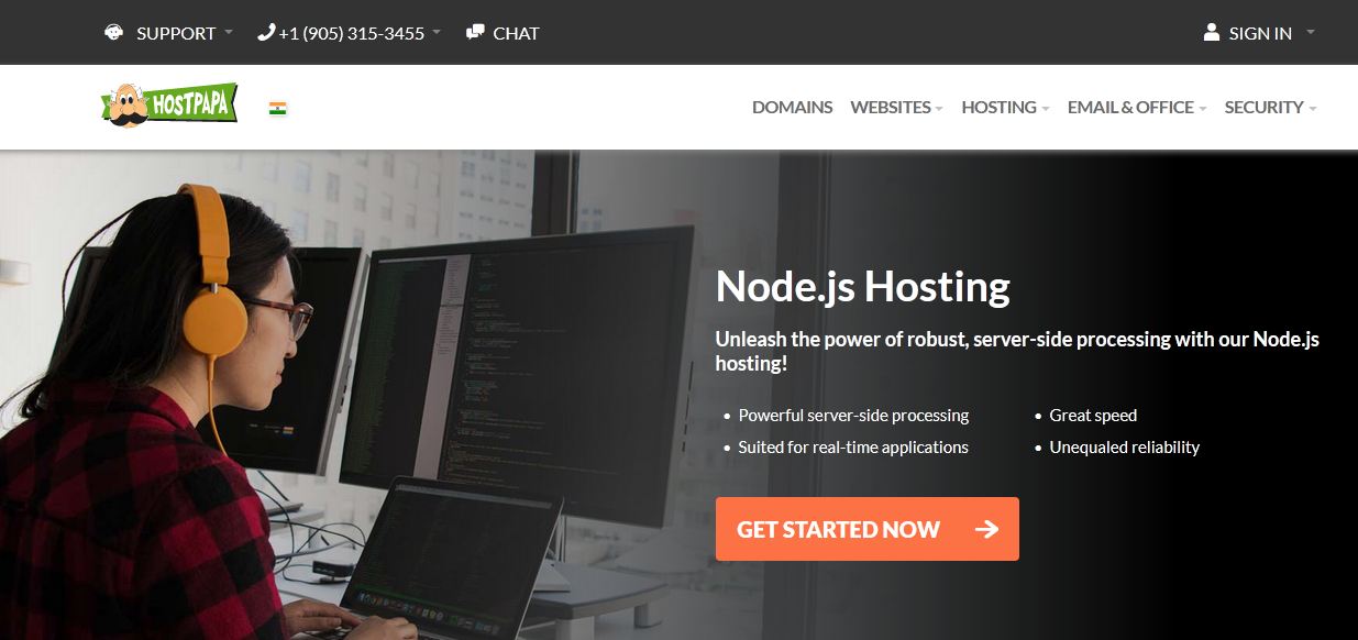 hostpapa- Hosting Services To Host Node.Js App
