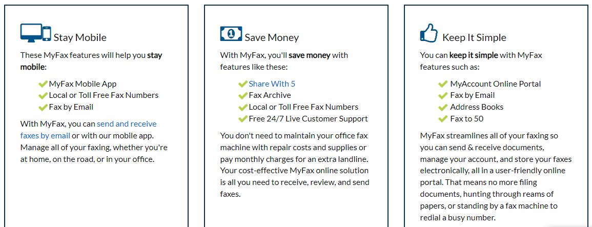 myfax save money