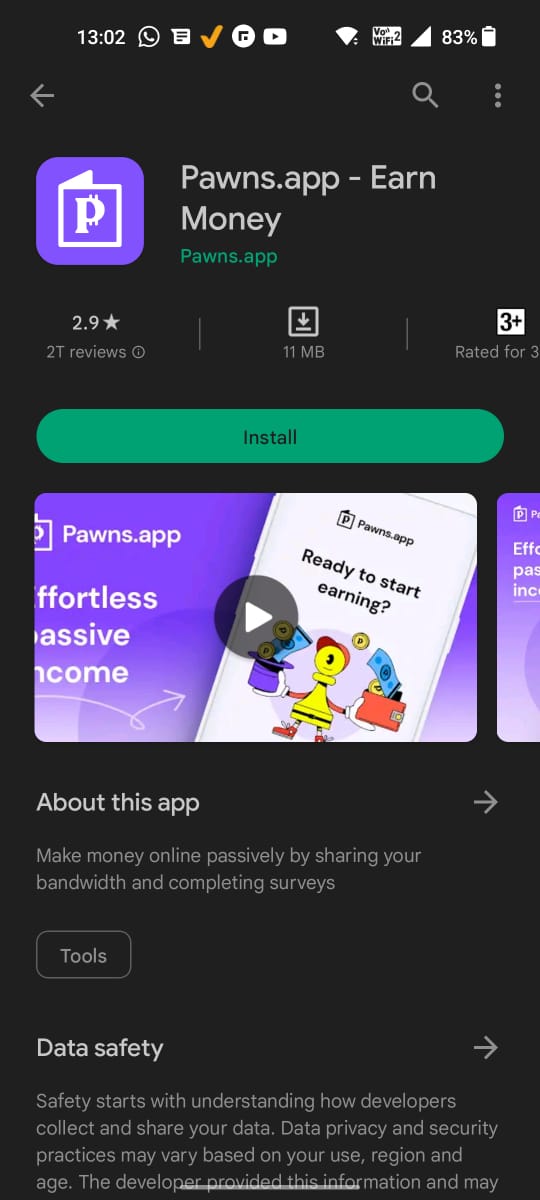 pawns app on google play store